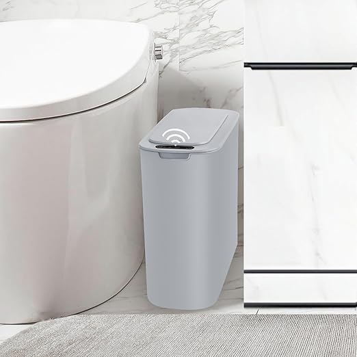 TIPGO Automatic Motion Sensor Bathroom Trash Can