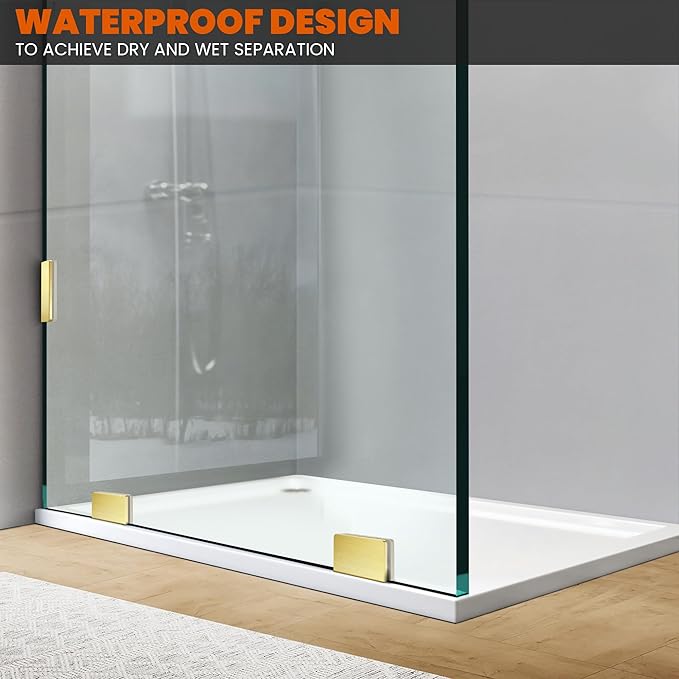 Bathroom Shower Glass Door 32 * 78"