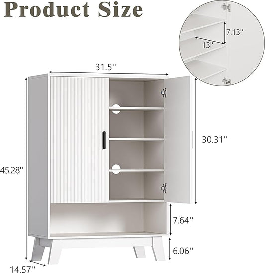 Shoe Cabinet Storage for Entryway