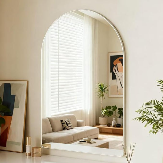 24x36 inch Silver Arched Mirror