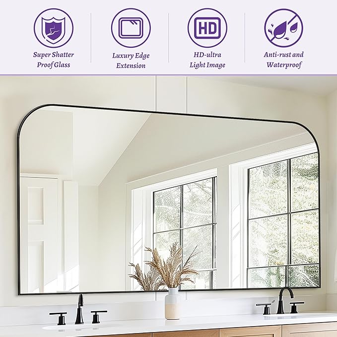 Bathroom Mirror, Wall Mirrors, Bathroom Vanity Mirror