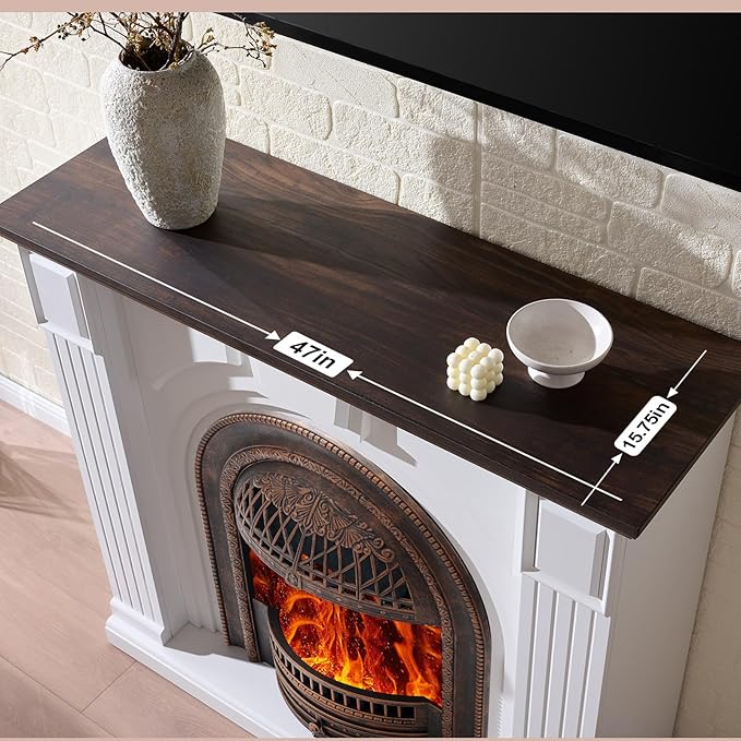 Farmhouse 47" Electric Fireplace