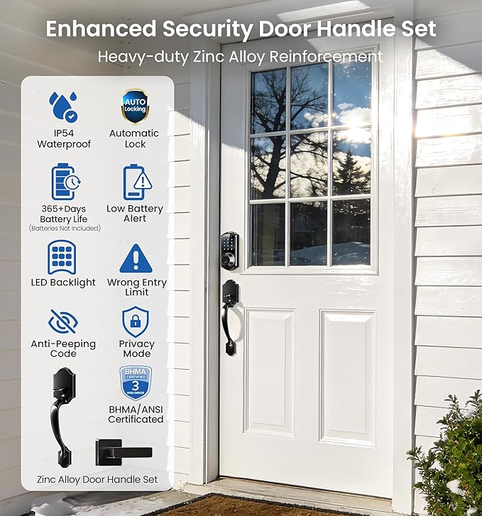 Veise VE07-H Fingerprint Smart Locks