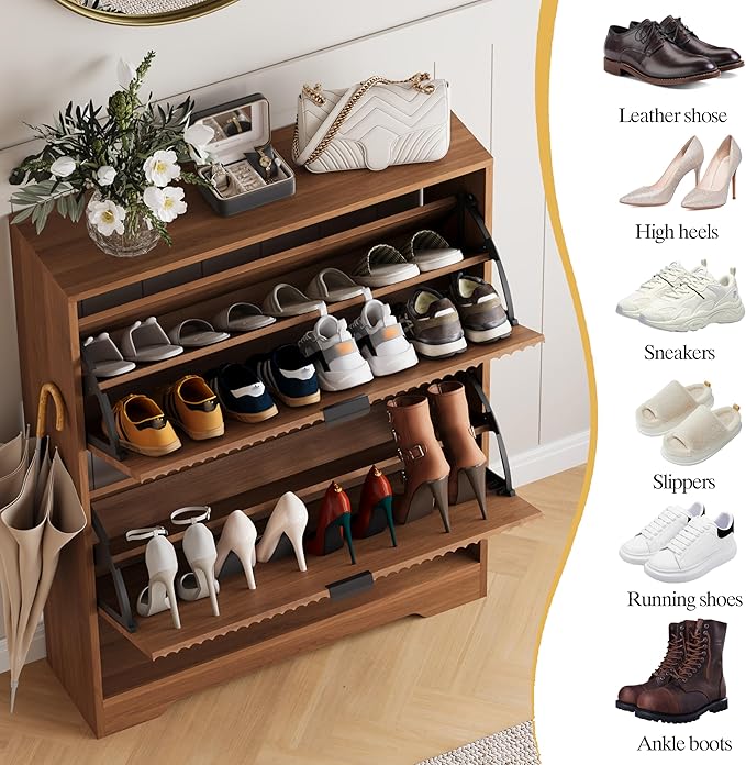 Shoe Cabinet Storage for Entryway