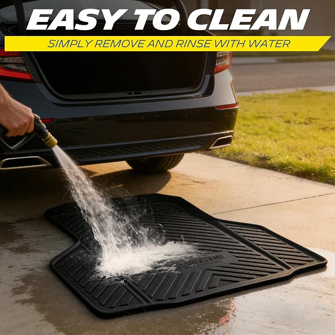 Michelin Vehicle Mats, Premier Series All-Weather TPE Custom Fit Liner for Honda CR-V Gasoline & Hybrid & e:FCEV 2023-2026 Floor Mats (4 Piece)
