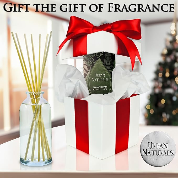 Urban Naturals Cedarwood & Vanilla Reed Diffuser Set | Made