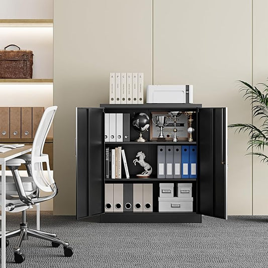 Yizosh Metal Garage Storage Cabinet