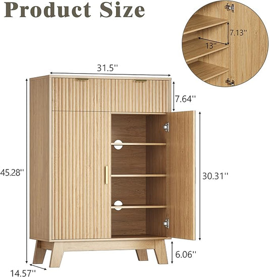 Shoe Cabinet Storage for Entryway