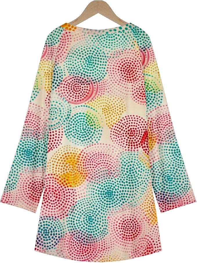 MARSVOVO Women Novelty Graphic Plus Size Sweater Crewneck Long Sleeve Cute Printed Loose Fit Casual Fall Sweaters Top