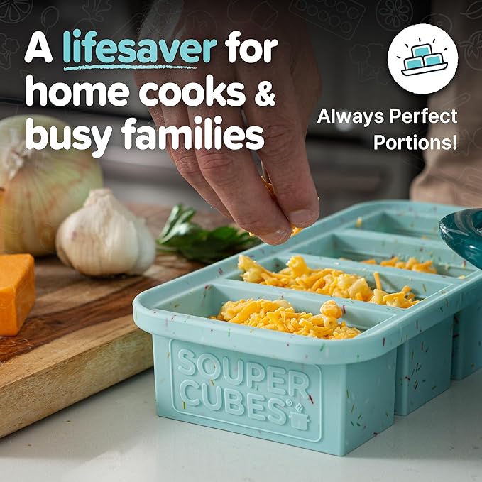 Souper Cubes 1 Cup Silicone Freezer Molds
