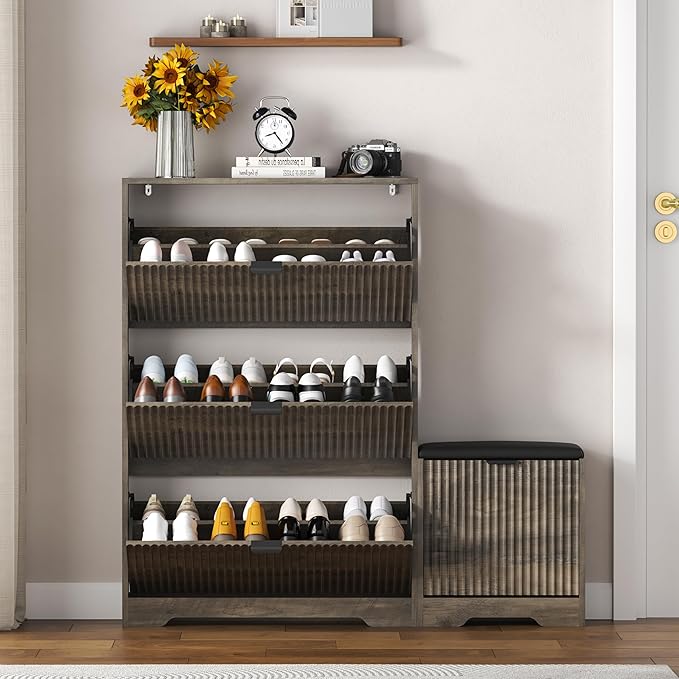 Shoe Cabinet Storage for Entryway