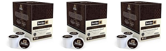 Peet's Coffee Major Dickason's Blend dark roast single serve capsules