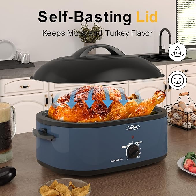 Sunvivi Roaster Oven, Electric Roaster Oven