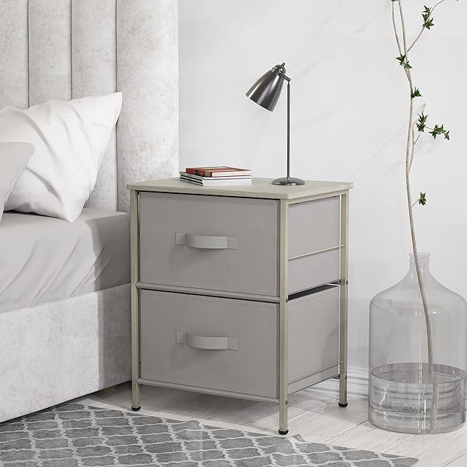 Simple Houseware 2 Tier Night Stands Dresser