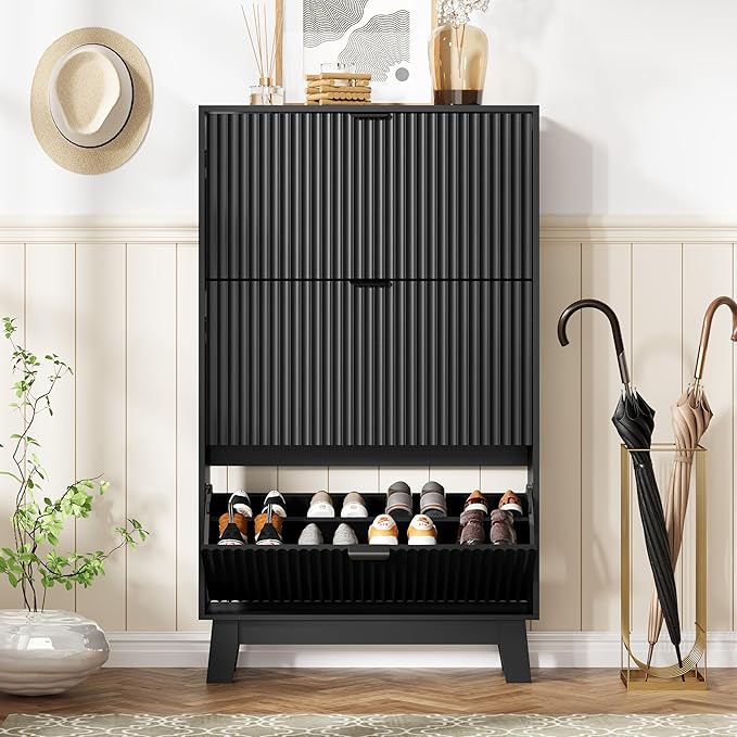 Shoe Cabinet Storage for Entryway