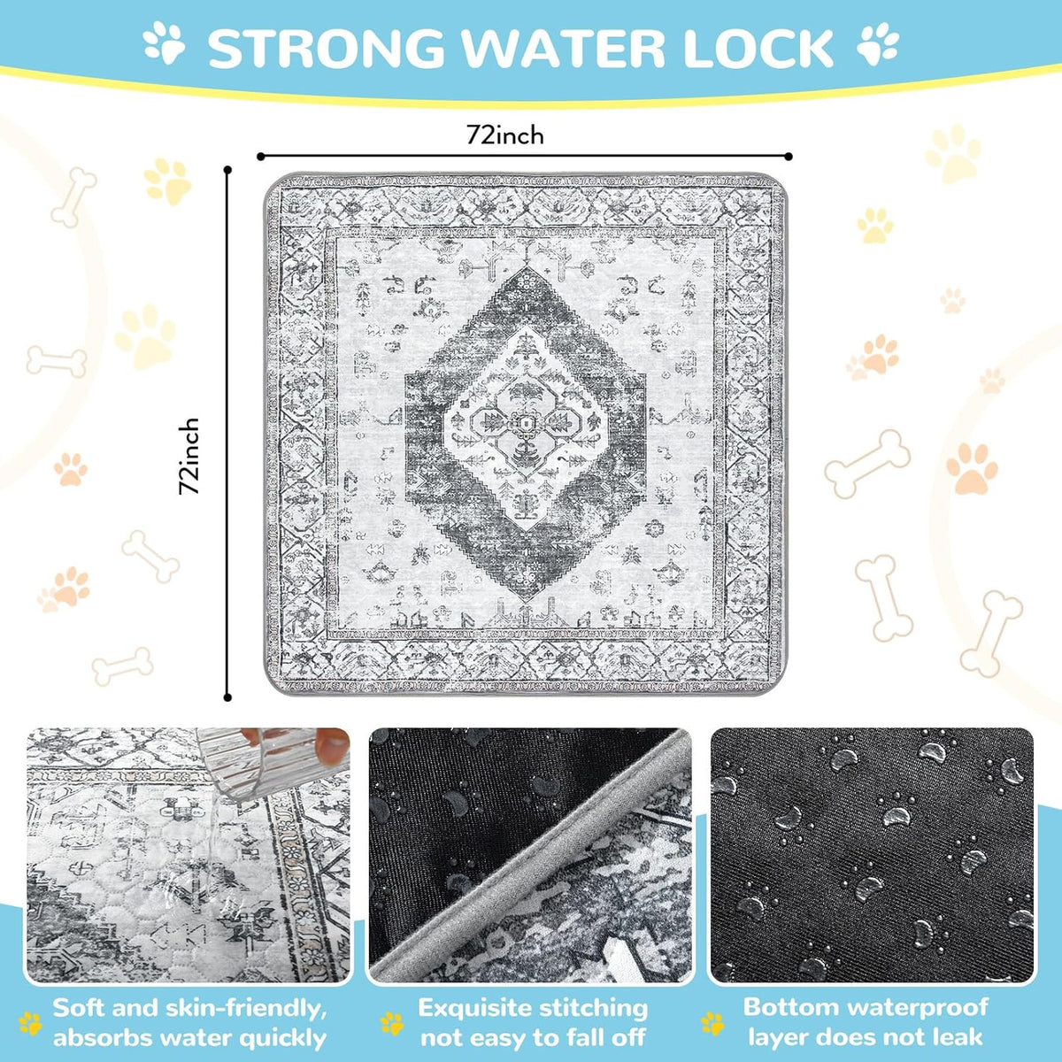 Washable Puppy Pads (XL). A reusable, budget-friendly training solution.