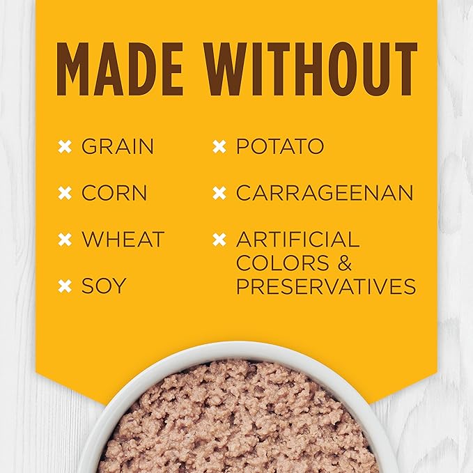 Instinct Original Pate Wet Cat Food, Grain Free Recipe - Real Chicken, 3 Ounce (Pack of 24)