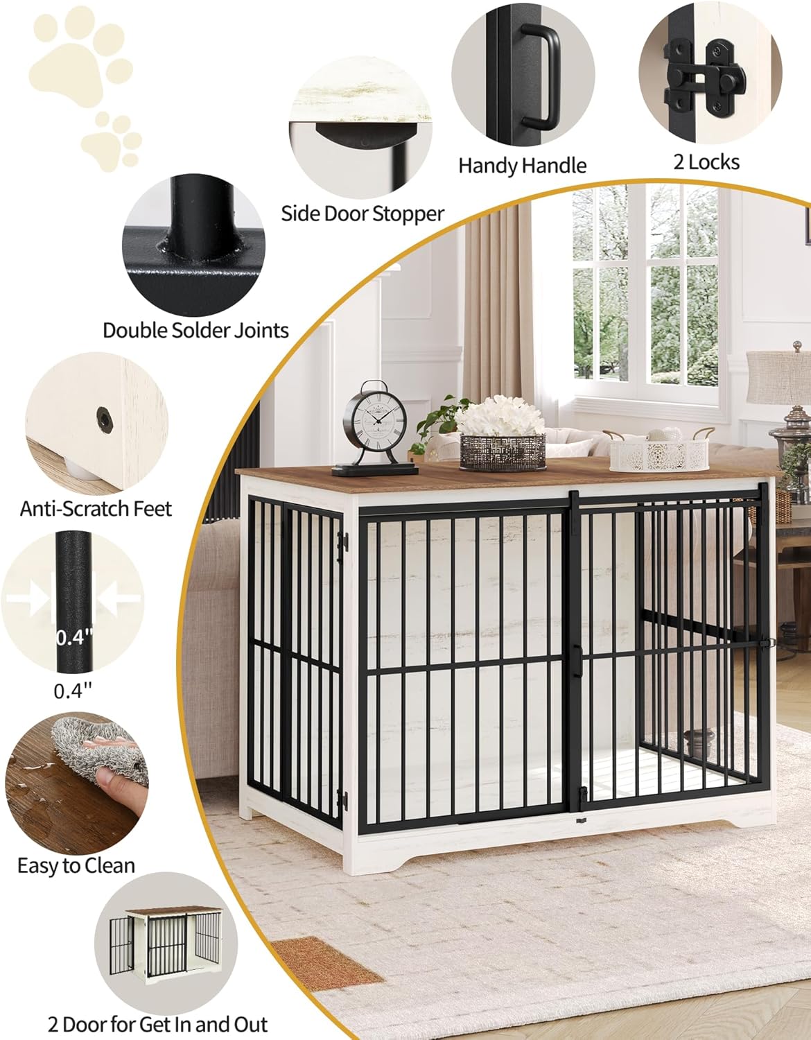 XXL Large Dog Crate Furniture. Sized and styled for real homes, not just a listing photo.