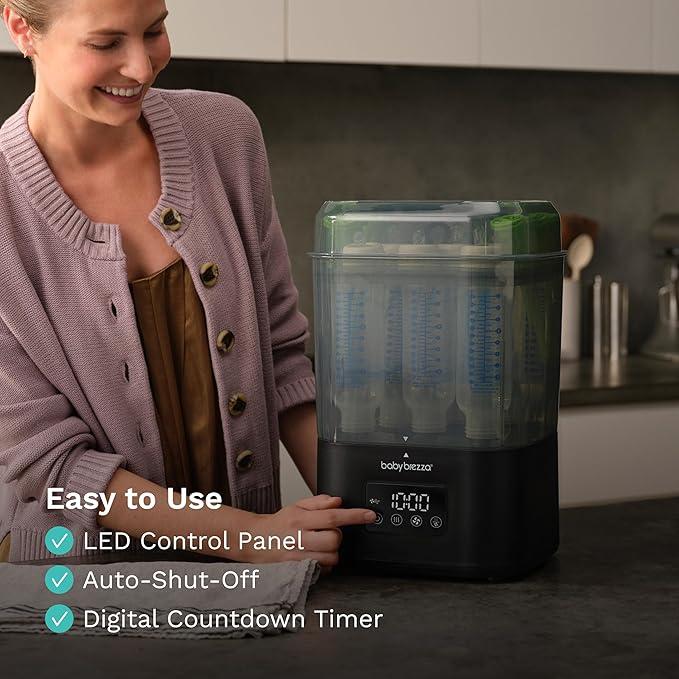 Baby Brezza 10 Minute SuperQuick Bottle Sterilizer + Dryer