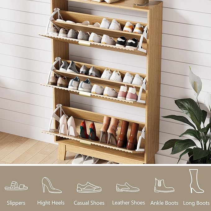 Shoe Cabinet Storage for Entryway