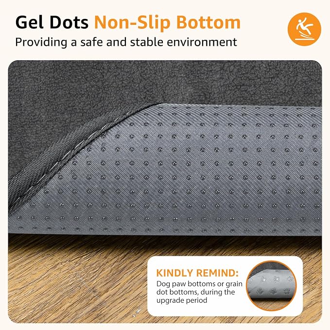 Washable Pee Pads for Dogs, 60x60 Reusable Whelping Pads, Absorb Dog Mats Non-Slip Puppy Training Pads for Whelping, Potty, Training, Playpen, Crate
