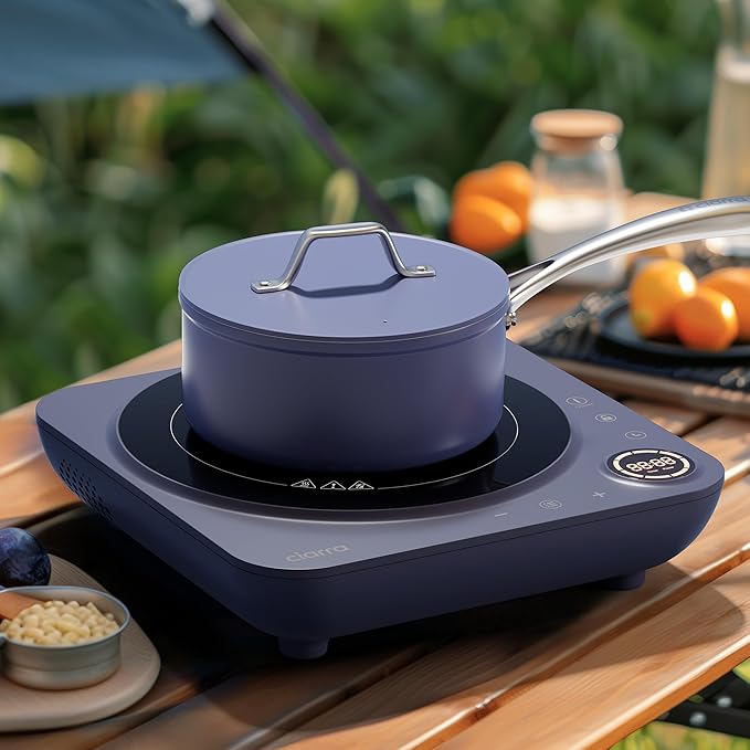 CIARRA CATIH1A-M Portable Induction Cooktop, Slim Single Electric Countertop