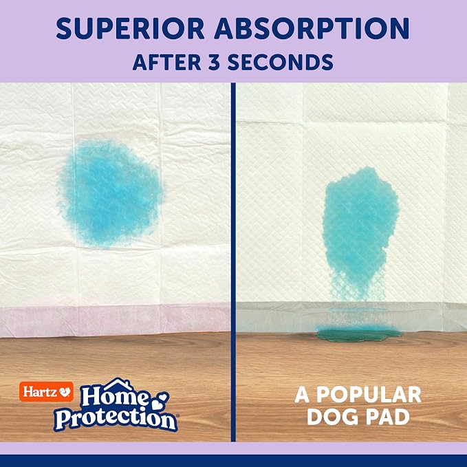 Hartz Home Protection Super Absorbent Odor Eliminating Lavender Scented No Leak Dog Pads, XXL 20 Count (Pack of 3)