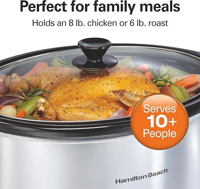 Hamilton Beach 8 Quart Programmable Slow Cooker