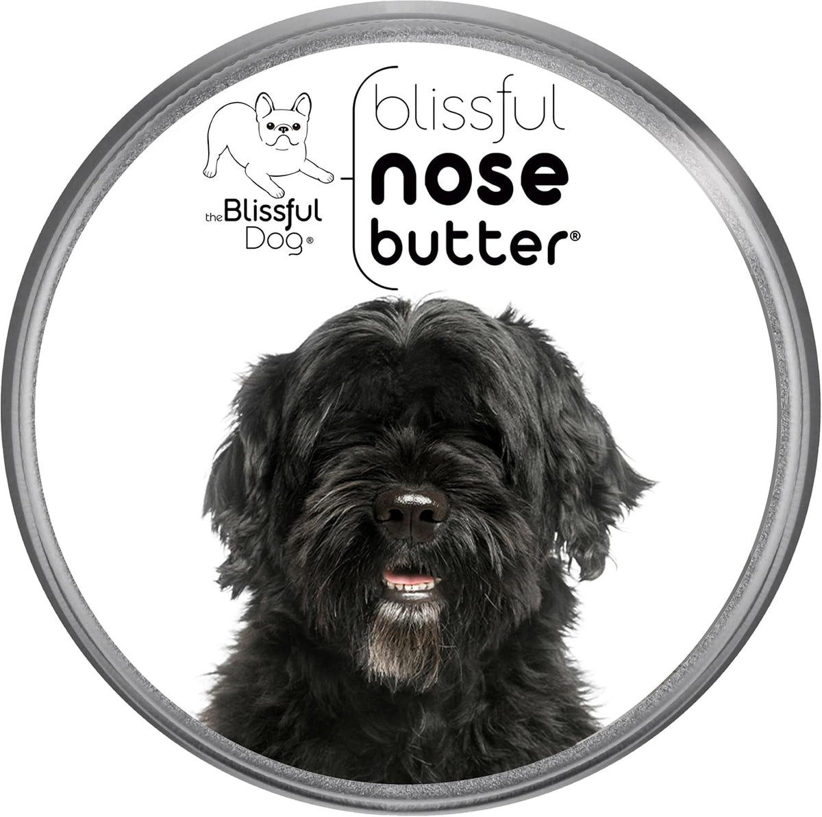 The Blissful Dog Portuguese Water Dog Unscented Nose Butter - Dog Nose Butter, 1 Ounce