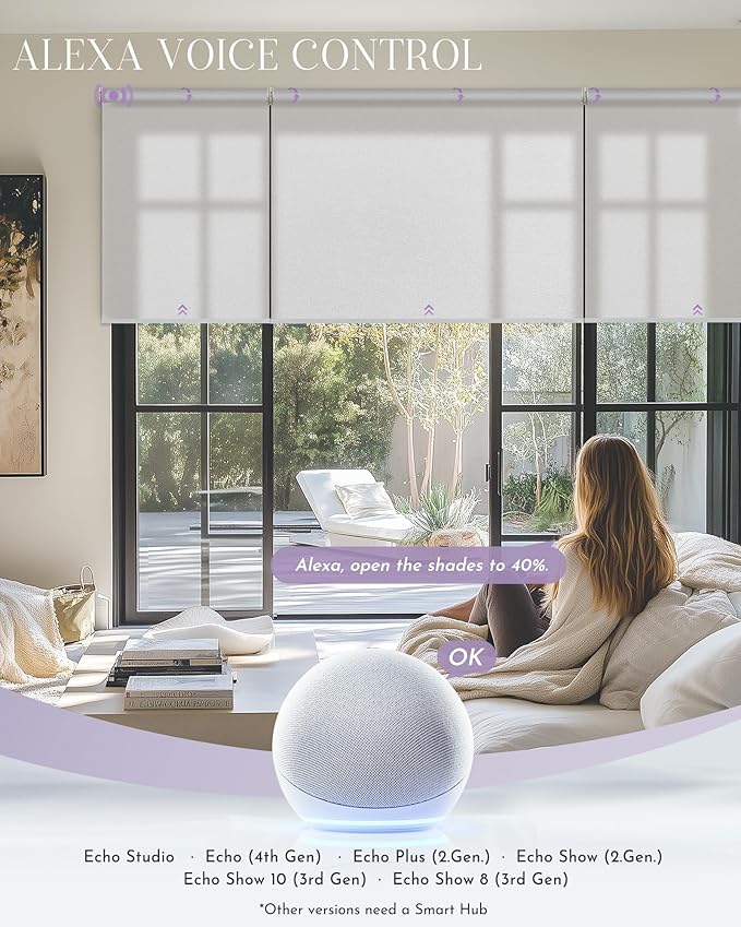 Graywind Smart Coupled Roller Shades Compatible