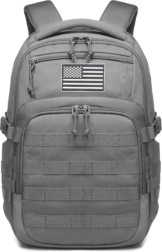 Wotony Military tactical backpack, backpack for men black small tactical assault bag