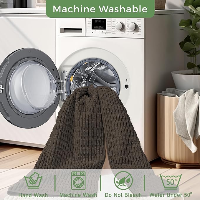 Washable Pee Pads for Dogs Puppy Pad, Coffee 60”x60” 1 Pack | High Absorbent Dog Pee Pad Leak Proof Cat Rugs, Reusable Non Slip Pet Mat, Wee Wee Pads for Training, Crate and Floor