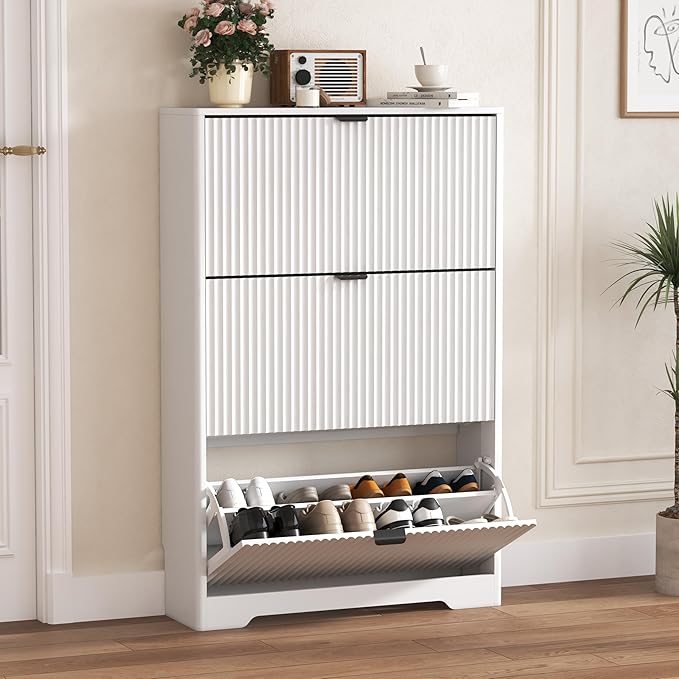 Shoe Cabinet Storage for Entryway