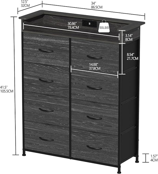 Fabric Dresser for Bedroom