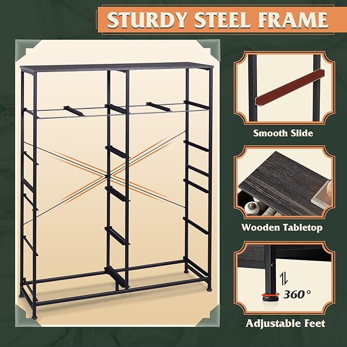 WLIVE Tall Dresser for Bedroom