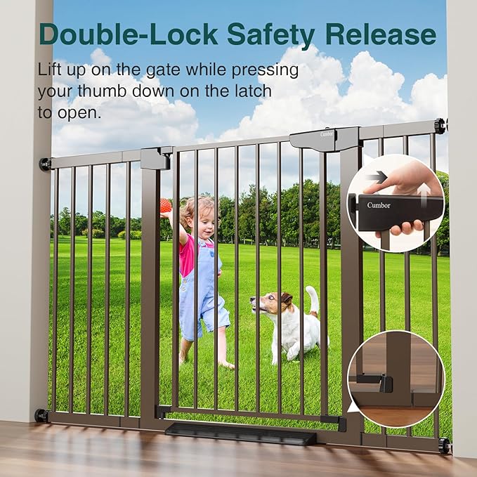 Cumbor 29.7-54.2" Wide Baby Gate