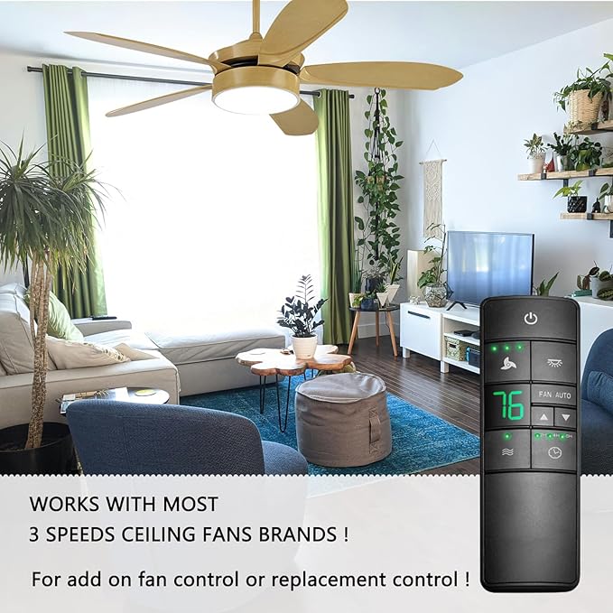 Thermostatic Ceiling Fan Remote Control Replacement