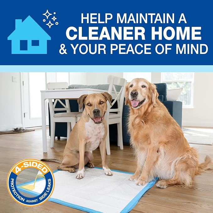 Four Paws Wee-Wee Superior Performance Gigantic Dog Pee Pads, 18 Count (Pack of 2)