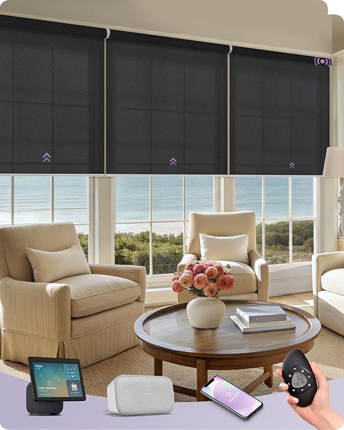 Graywind Smart Coupled Roller Shades Compatible