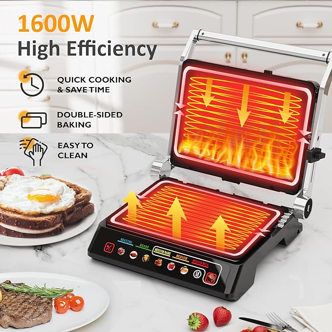 Sunvivi Indoor Grill & Griddle
