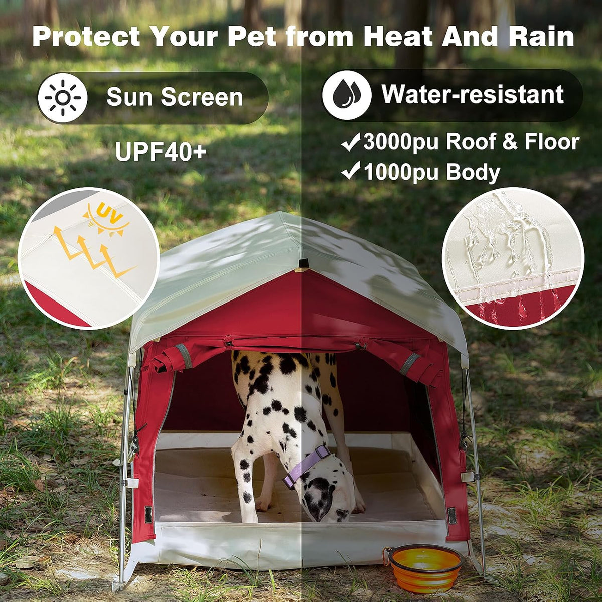Dog Tent Cotton Fabric. Everyday comfort that fits naturally into your space.
