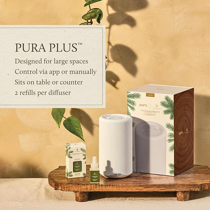 Thymes Pura Plus Smart Home Fragrance Diffuser Kit