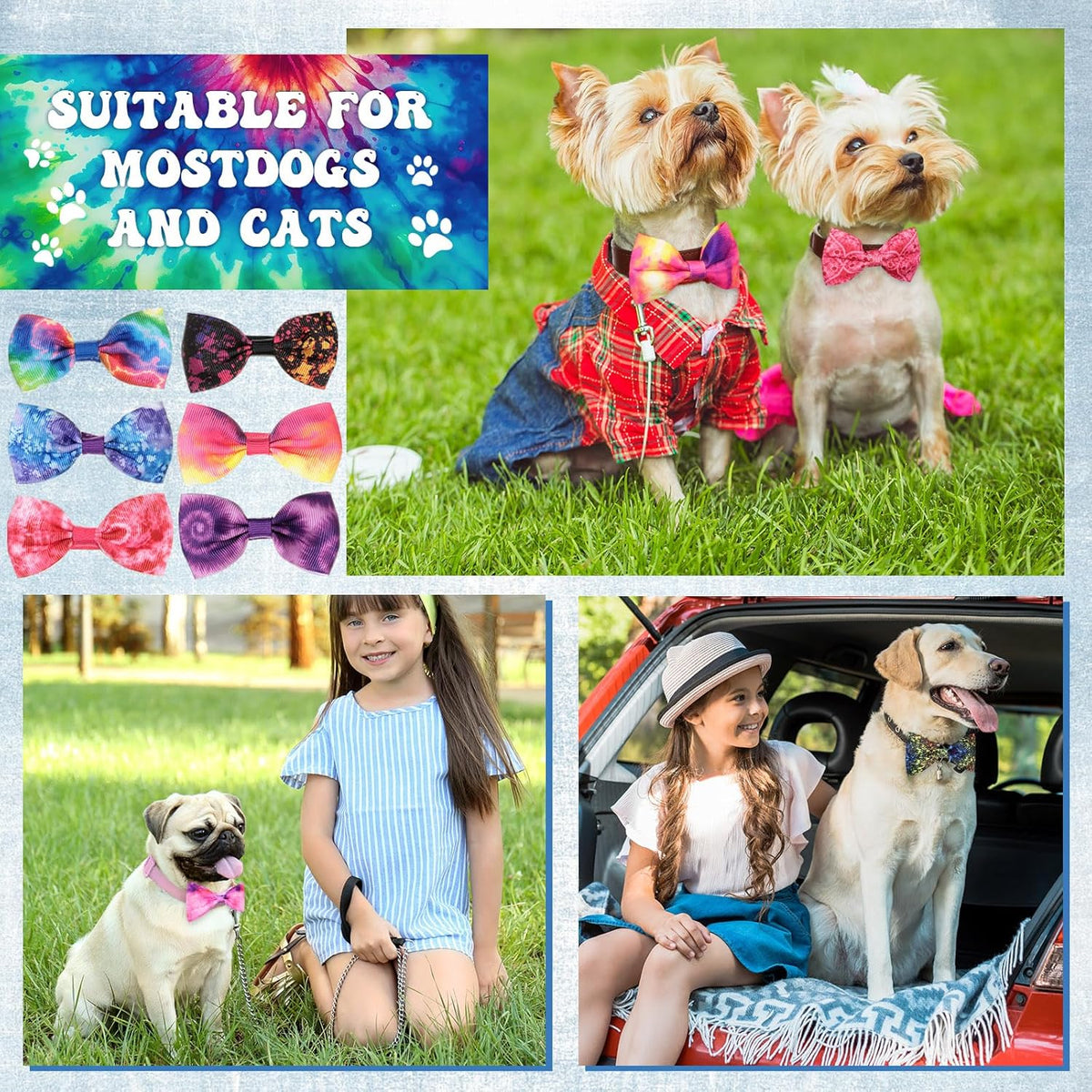 Reginary 50 Pieces Dog Bow Ties Pet Collar Bow Puppy. Everyday comfort that fits naturally into your space.