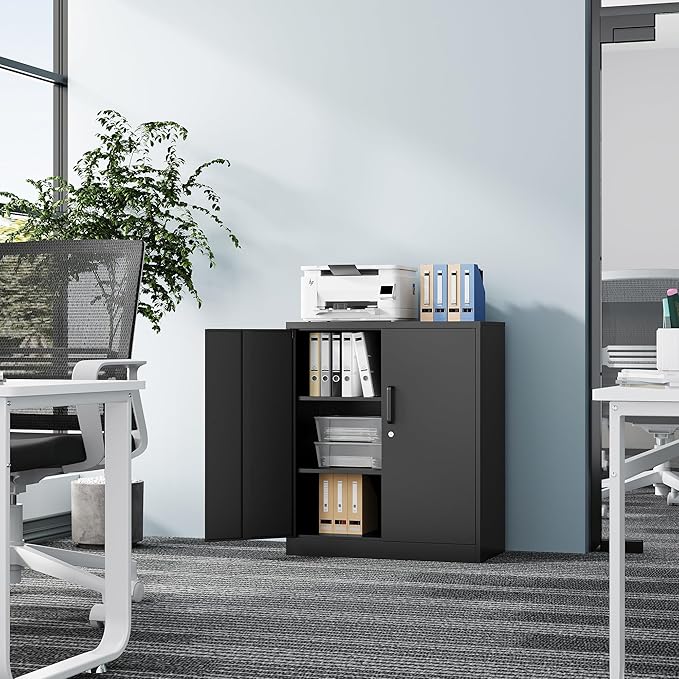 Metal Storage Cabinet-36” Tall Steel File Cabinets