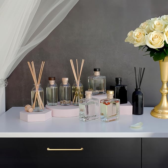 Urban Naturals Lavender Vanilla Reed Diffuser Set | Room Scent Infuser