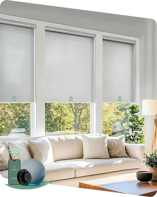 Yoolax Motorized Blinds with Remote, Smart Blinds
