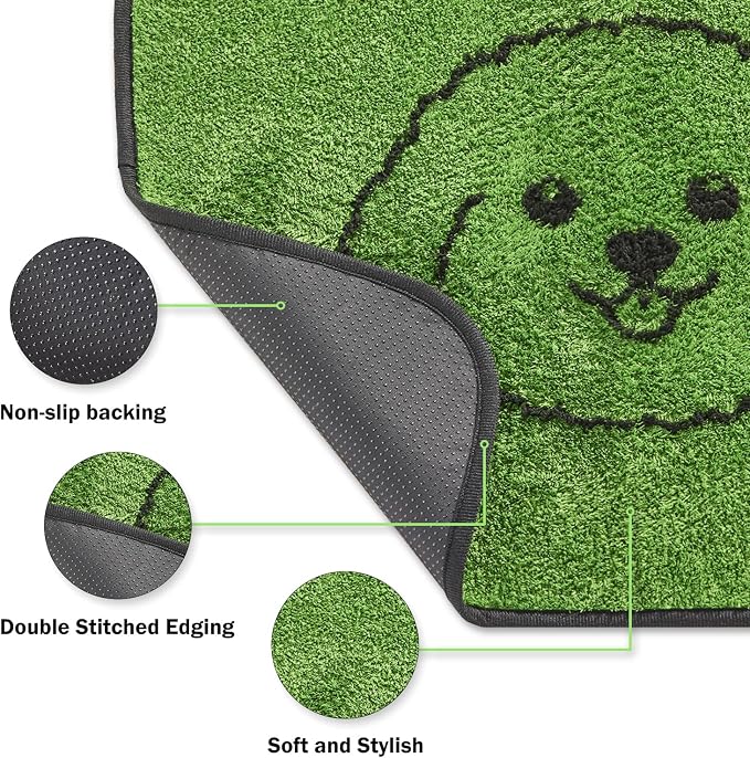 Reusable Puppy Pads , Washable Pee Pads for Dogs 36" x 41" 2 Pack | Super Absorbent & Leakproof Potty Training Pads, Plush Grass-Look With Non-Slip Backing For Crates, Playpens & Small Pets