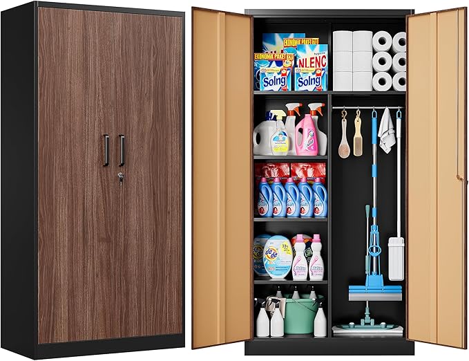 Wide & Deep Metal Storage Cabinet