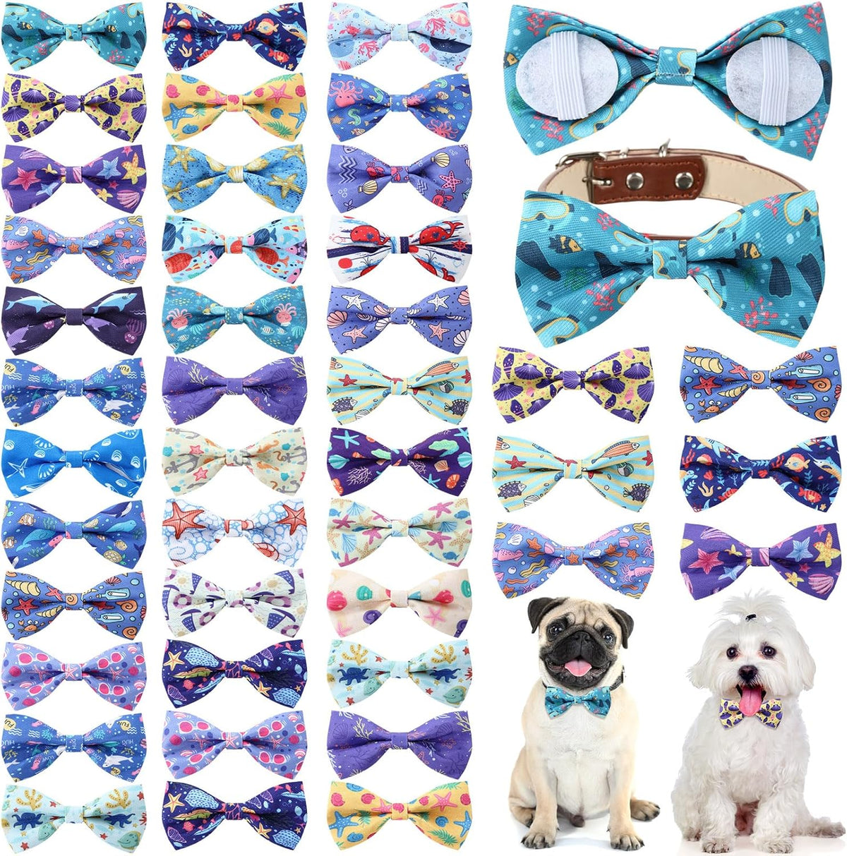Reginary 50 Pieces Dog Bow Ties Pet Collar Bow Puppy. Sized and styled for real homes, not just a listing photo.