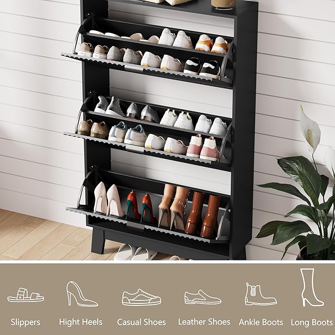 Shoe Cabinet Storage for Entryway